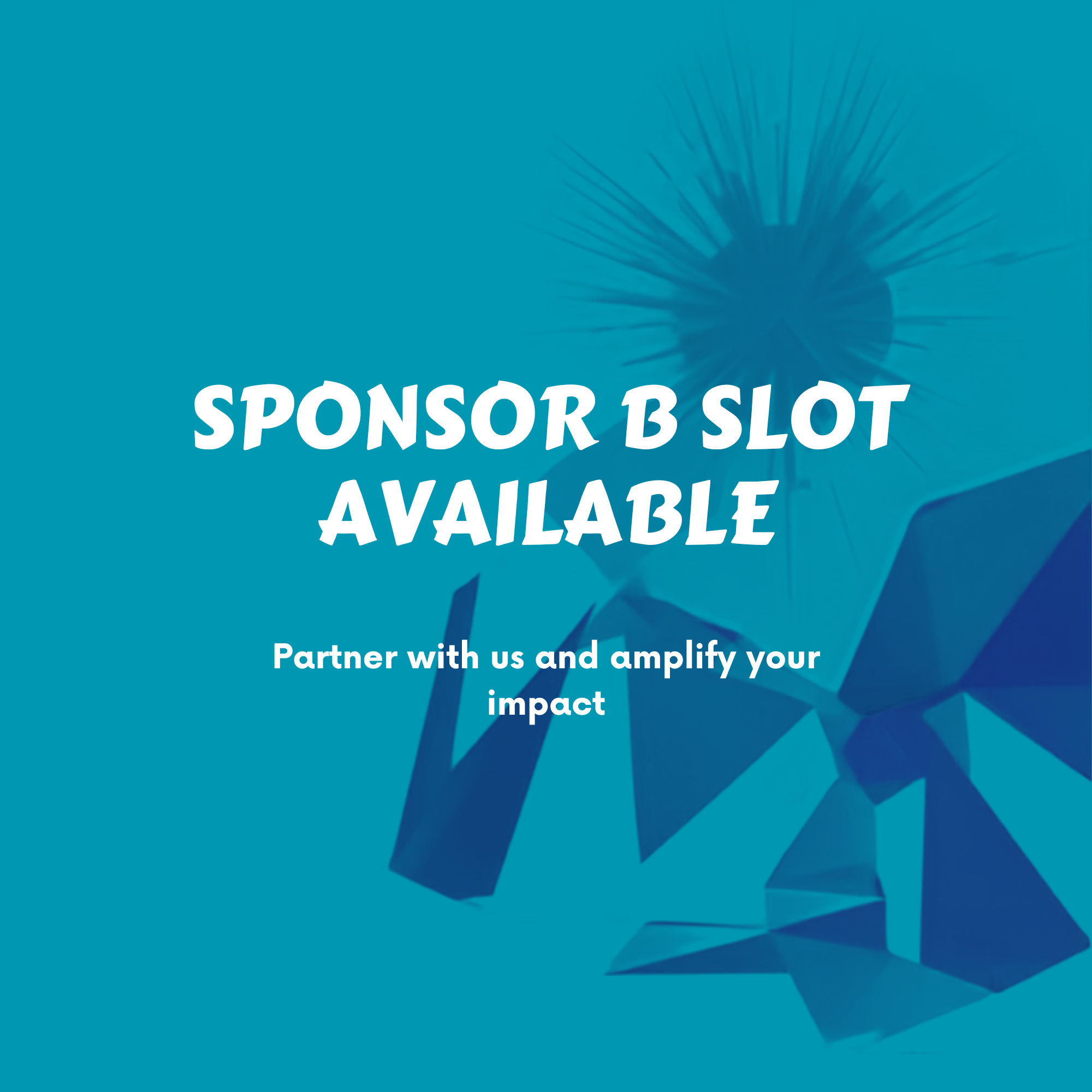 sponsor b slot available